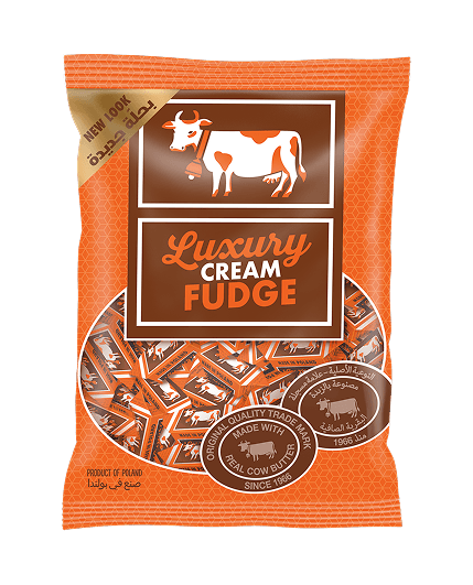 Luxury cream fudge, made with real butter